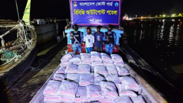 মায়ানমারে পাচারকালে ৬৩ হাজার কেজি সিমেন্টসহ ২ পাচারকারী আটক