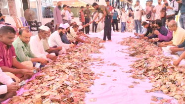৩৪ দিন পর শাহজালালের দানবাক্স খুলে মিললো প্রায় ৮৯ লাখ টাকা