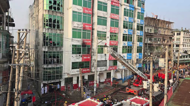 সাড়ে ৩ ঘণ্টার চেষ্টায় গাজীপুর পোশাক কারখানার আগুন নিয়ন্ত্রণে