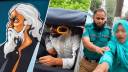 রবীন্দ্রনাথের গ্রাফিতিতে কালি: আটক ৪ জনকে রাষ্ট্রদ্রোহ মামলায় গ্রেফতার দেখালো পুলিশ