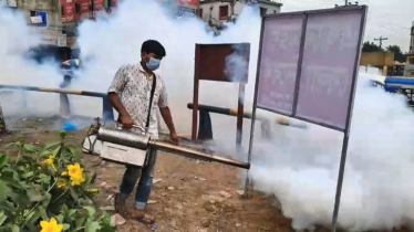 পাঁচদোনা মোড়ে ডেঙ্গু প্রতিরোধে পরিচ্ছন্নতা অভিযান