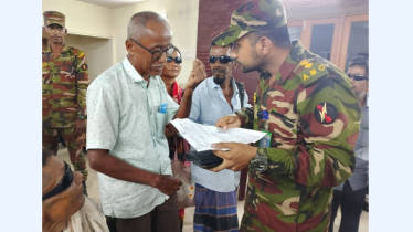 সেনাবহিনীর সহযোগিতায় চোখের আলো ফিরে পেলো আরও ৬১ জন হতদরিদ্র মানুষ