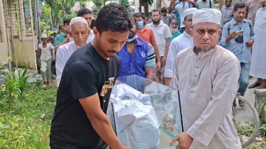 কিশোরগঞ্জে ৯ মাস পর কবর থেকে মাদ্রাসাছাত্রের মরদেহ উত্তোলন