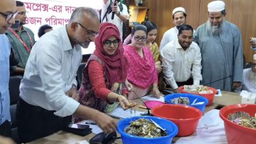 পাগলা মসজিদের দানবাক্সের স্বর্ণ-রুপার ওজন নির্ধারণ, মিলেছে ১৭ দেশের মুদ্রা