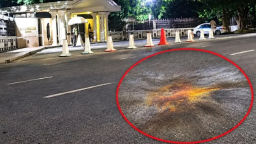 মধ্যরাতে প্রধানমন্ত্রীর কার্যালয়ের সামনে ককটেল বিস্ফোরণ 