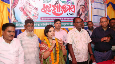 দুর্গাপূজায় সম্প্রীতি বজায় রাখার আহ্বান প্রতিমন্ত্রী পুতুলের