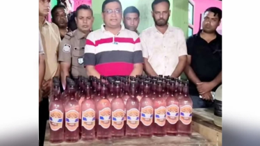 দৌলতদিয়া যৌনপল্লী থকে ৬০ বোতল মদসহ নারী গ্রেফতার