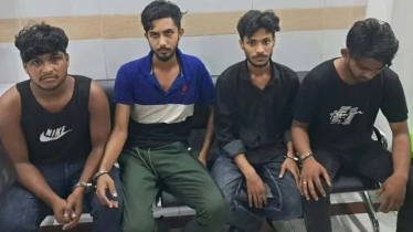 ৩ সহযোগীসহ রূপগঞ্জের চিহ্নিত সন্ত্রাসী শ্রাবণ গ্রেফতার 