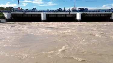 উজানের ঢল ও টানা বৃষ্টিতে বাড়ছে তিস্তার পানি, বন্যার শঙ্কা