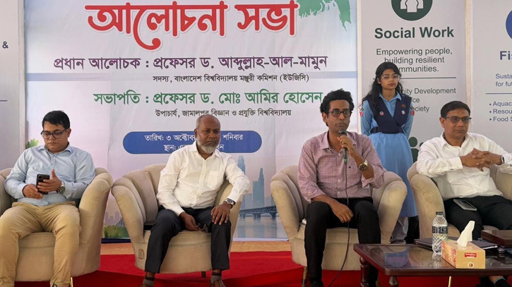 তরুণদের জন্য নেয়া সরকারের উদ্যোগ বাস্তবায়িত হলে বেকারত্ব থাকবে না: ড. মামুন