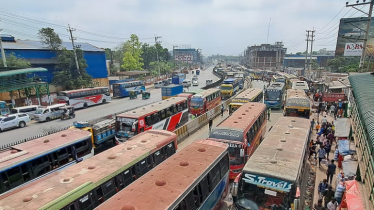 ঘরমুখো মানুষের ঢল, ঢাকা-টাঙ্গাইল মহাসড়কে ৩০ কি.মি. যানজট