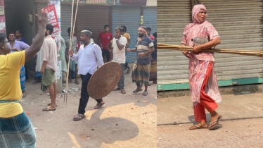 ফুটবল খেলার মাইকিং করা নিয়ে ৪ ঘণ্টা ধরে সংঘর্ষ, আহত ২০০