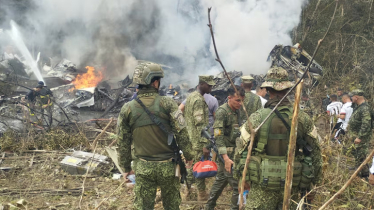 যুক্তরাষ্ট্র থেকে কেনা সামরিক বিমান বিধ্বস্ত, কলম্বিয়ার ৬৬ সেনা নিহত
