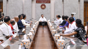 প্রধানমন্ত্রীর সঙ্গে প্রোটেস্ট্যান্ট চার্চের নেতৃবৃন্দের শুভেচ্ছা