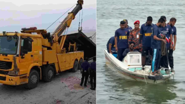 দৌলতদিয়ায় বাস দুর্ঘটনা: পন্টুন সরিয়ে শেষবারের মতো উদ্ধার অভিযান