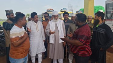 পেট্রোল পাম্প পরিদর্শনে করলেন এমপি মুহাদ্দিস আব্দুল খালেক