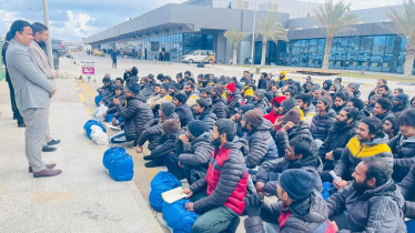 লিবিয়া থেকে ১৭৫ জন‌কে দে‌শে প্রত্যাবাসন, ফিরছেন ভোরেই