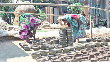 অস্তিত্ব সংকটে টাঙ্গাইলের মৃৎশিল্প: সুদিনের অপেক্ষায় পালপাড়া