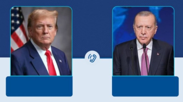 শান্তির সুযোগ নষ্ট হতে দেবেন না: ট্রাম্পকে এরদোয়ান