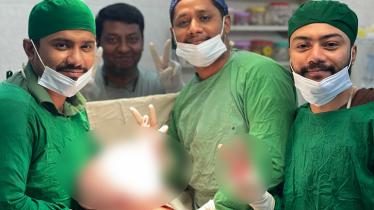 নারীর পেটে মিললো ৮ কেজির বেশি ওজনের টিউমার! নারীর পেটে মিললো ৮ কেজির বেশি ওজনের টিউমার!