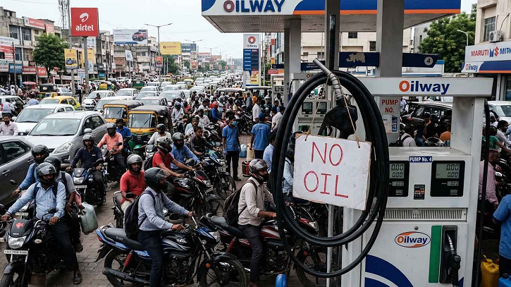 ‘যেকোনো সময় বন্ধ হতে পারে দেশের সব পেট্রোল পাম্প’ ‘যেকোনো সময় বন্ধ হতে পারে দেশের সব পেট্রোল পাম্প’