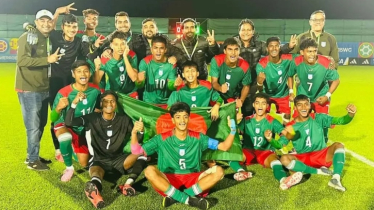 রাতুলের জাদুকরী গোলে ফিফা বিশ্বকাপের ফাইনালে বাংলাদেশ